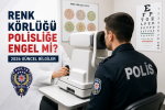 Renk körlüğü polisliğe engel mi 2026 güncel sağlık şartları