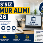 KPSS’siz memur alımı 2026 kamu personel alımı görseli