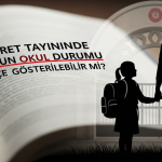 Mazeret Tayini Çocuğun Okul Durumu