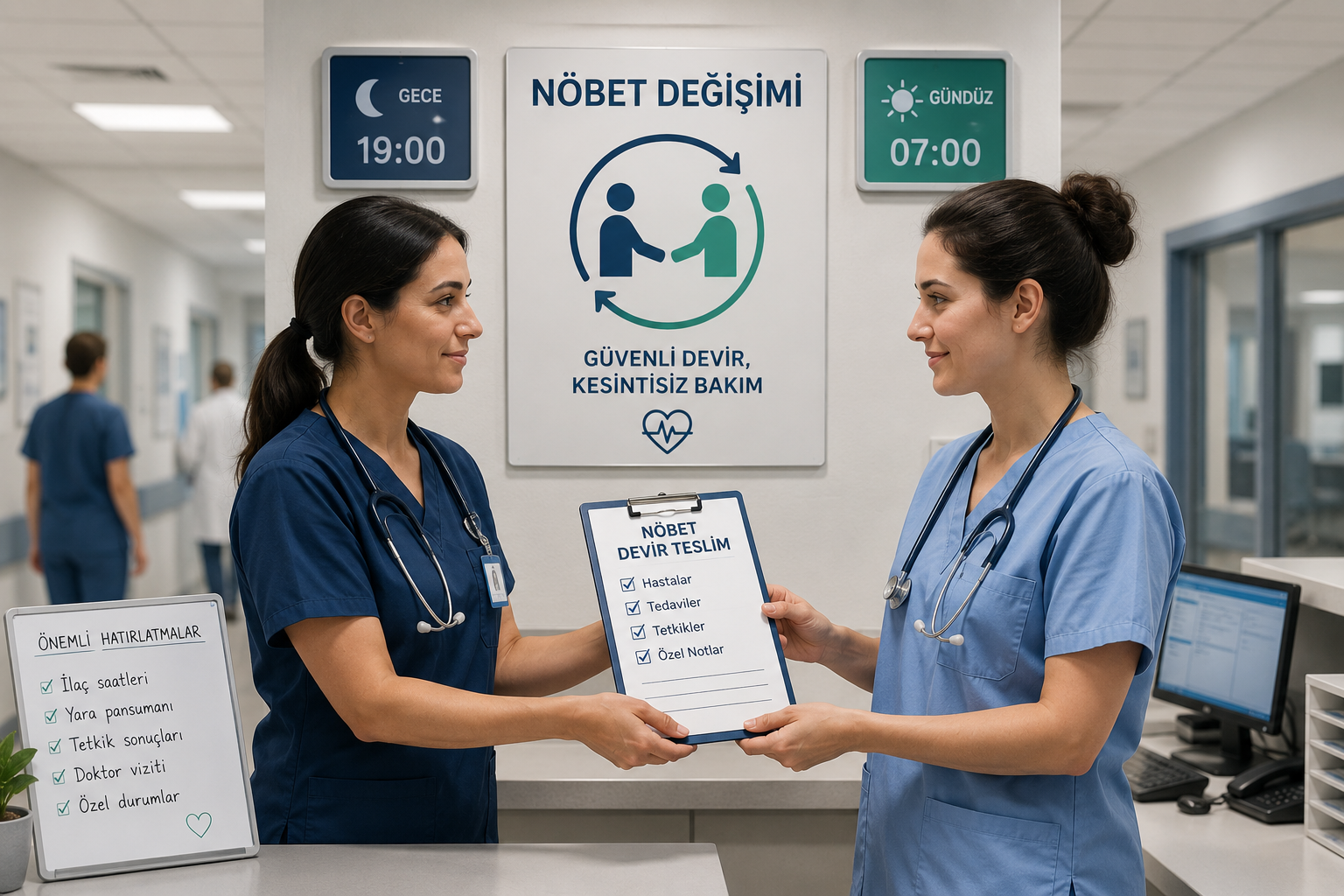 Sağlıkçı izinsiz nöbet değiştirirse ceza alır mı?